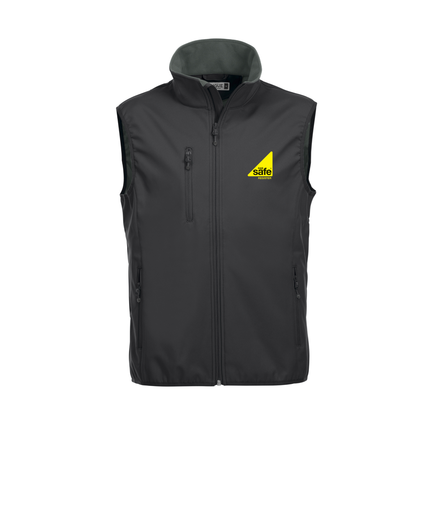Gas Safe Branded Soft Shell Gilet (Clique)