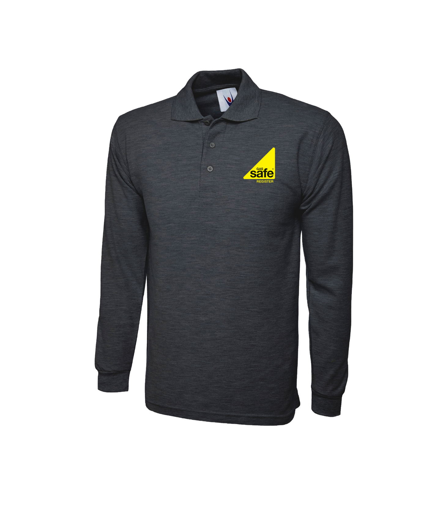 Gas Safe Branded Long Sleeved Polo (Uneek)