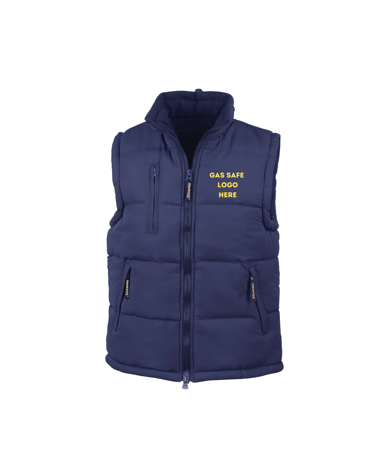 Gas Safe Branded Padded Gilet