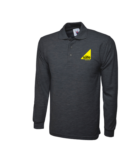 Gas Safe Branded Long Sleeved Polo (Uneek)